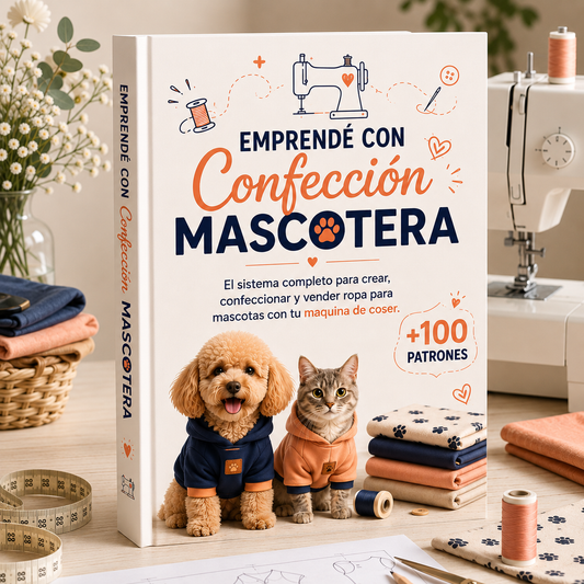 +100 MOLDES PARA MASCOTAS + 8 BONOS DE REGALO